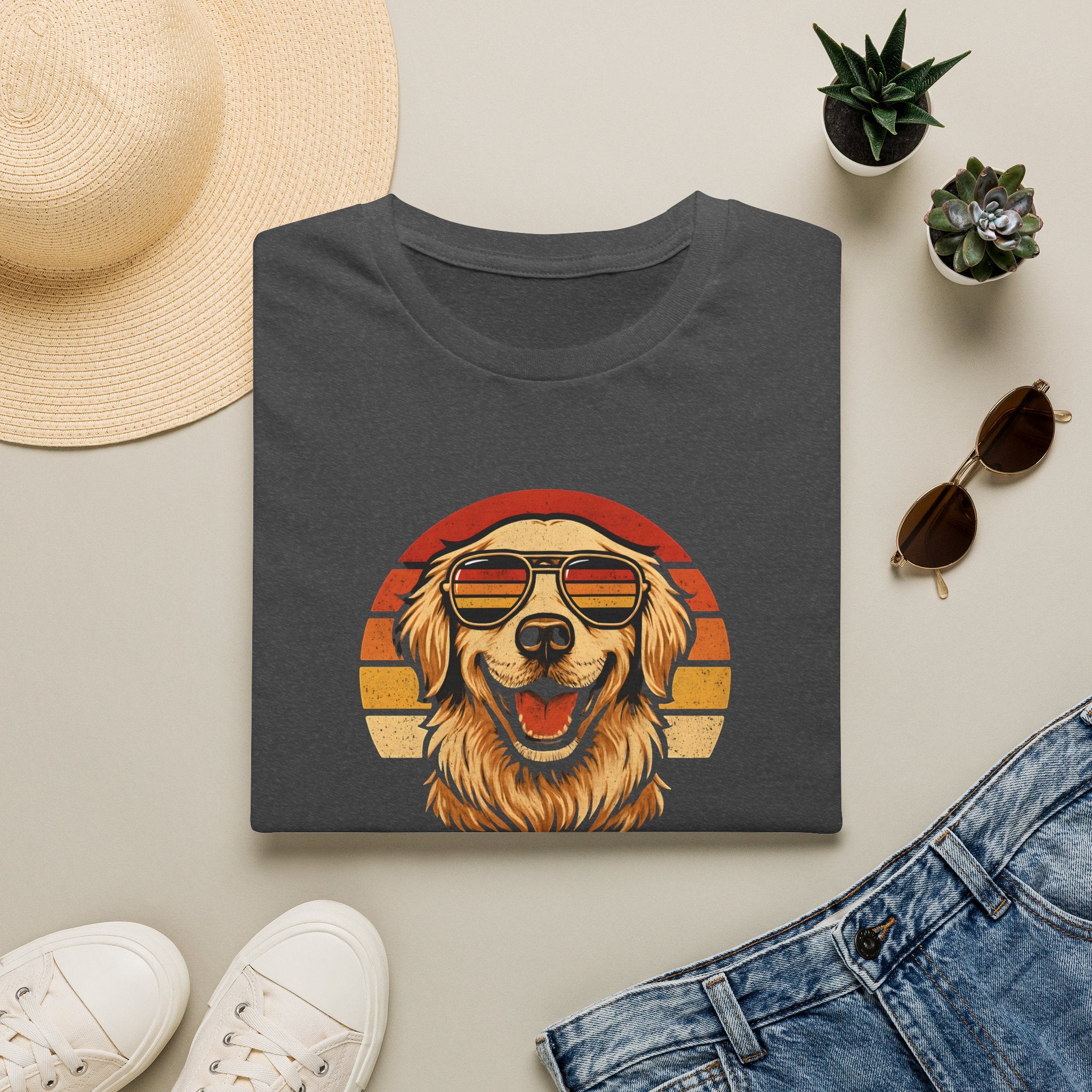 Golden Retriever Logo T-Shirt