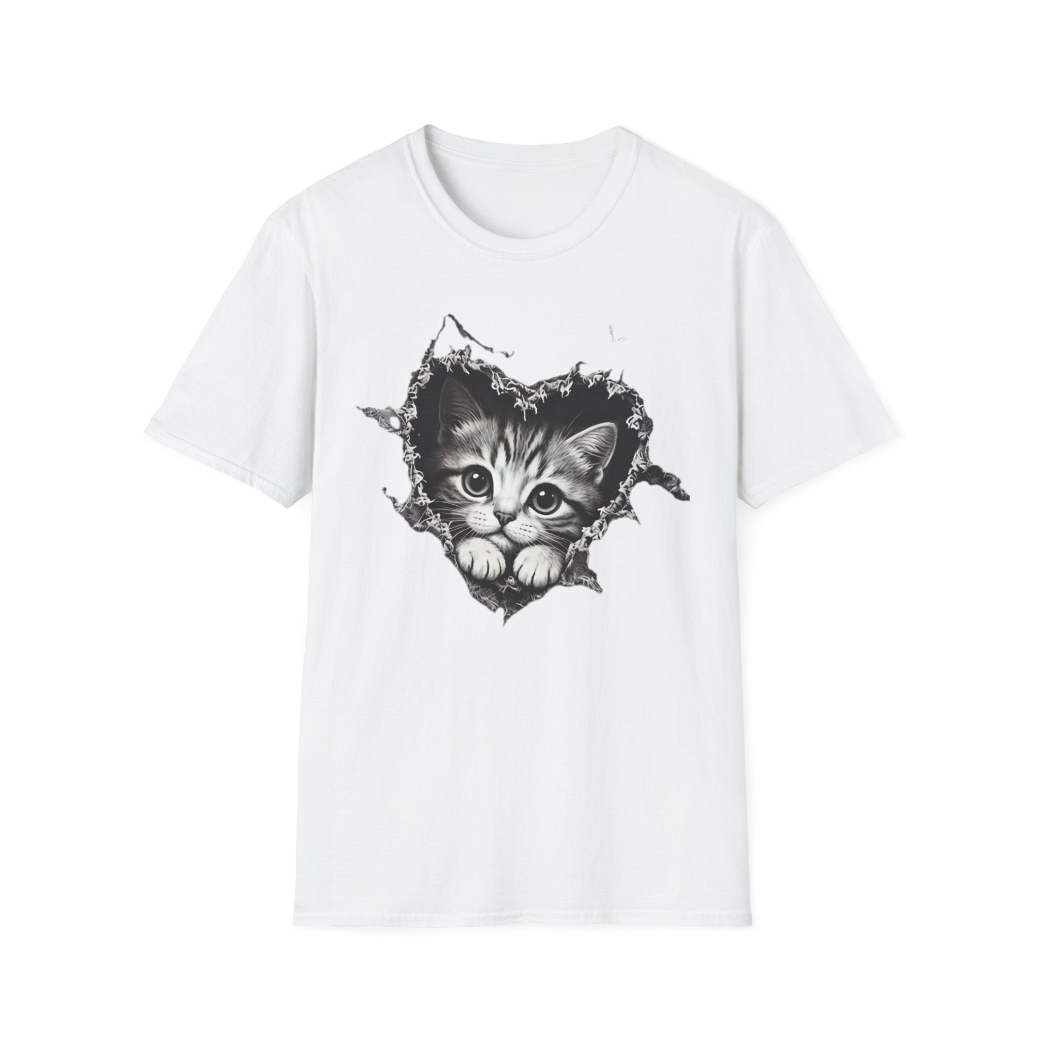 Peekaboo Kitten Tee