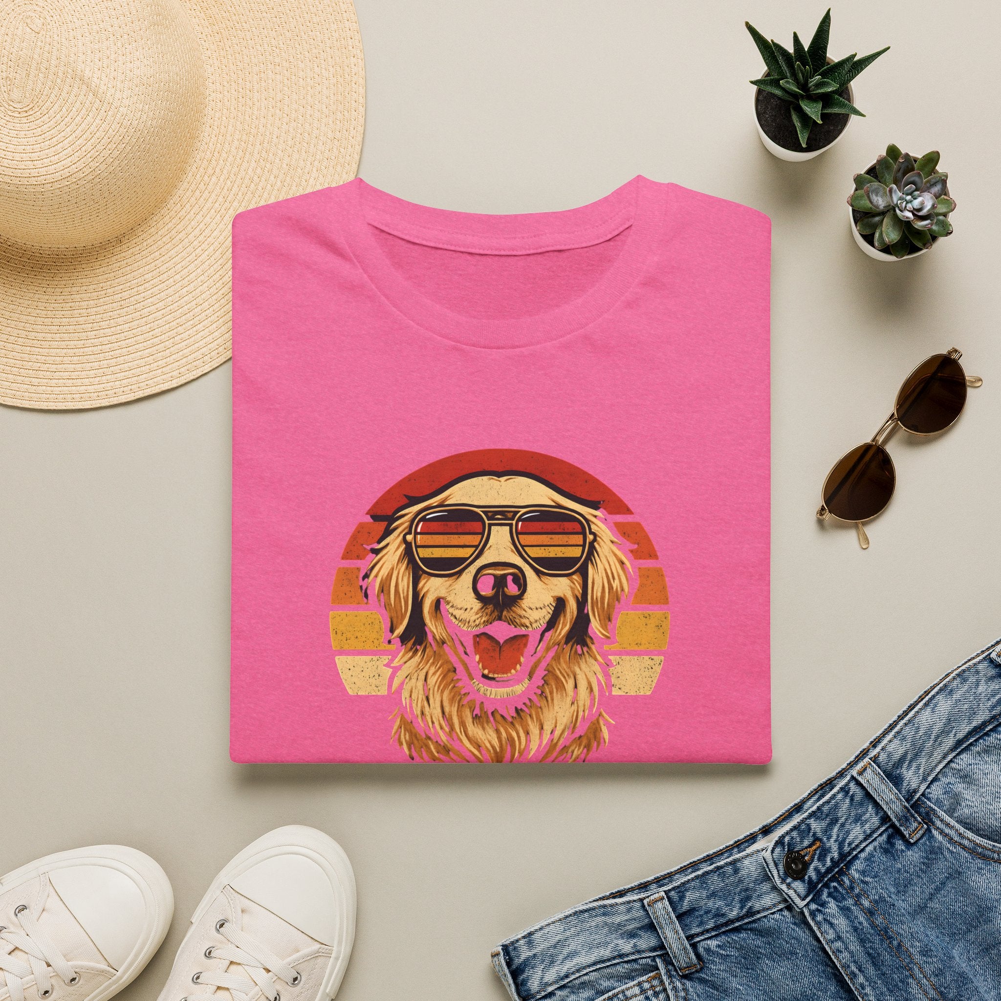 Golden Retriever Logo T-Shirt