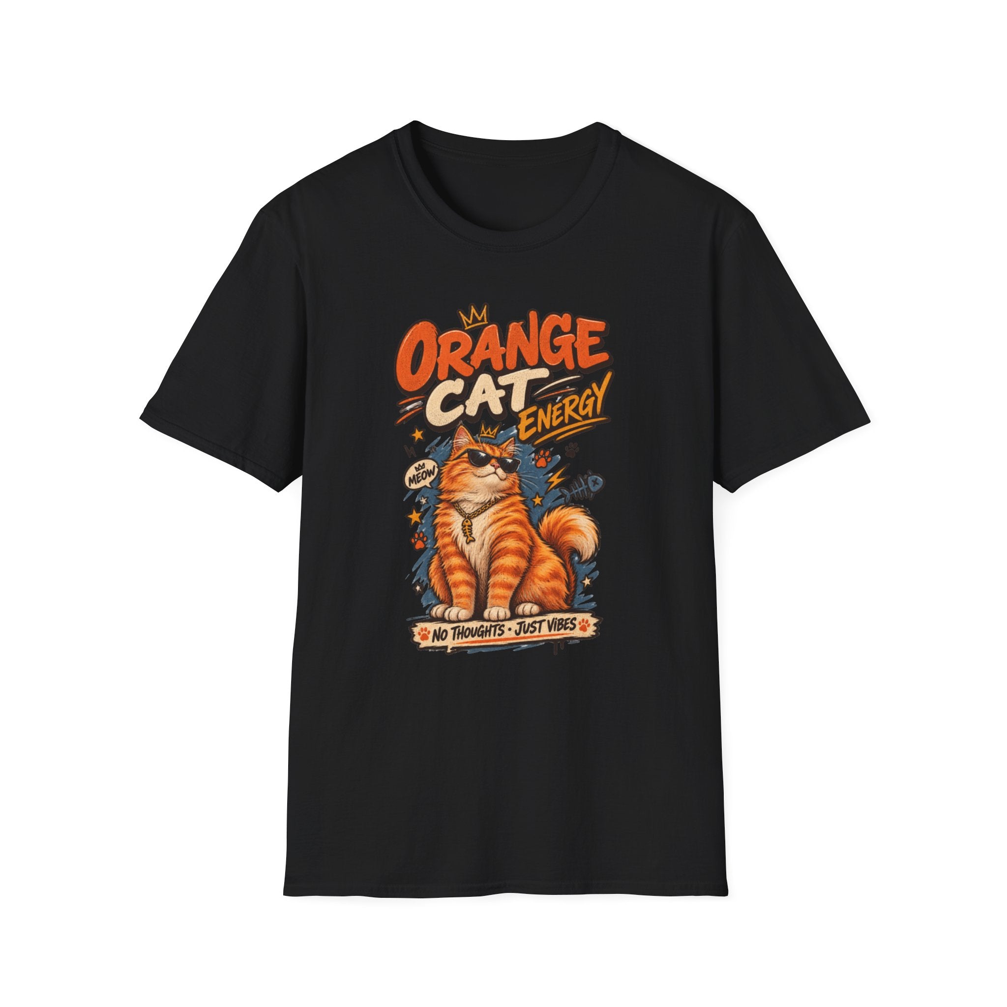 ORANGE CAT ENERGY T-SHIRT