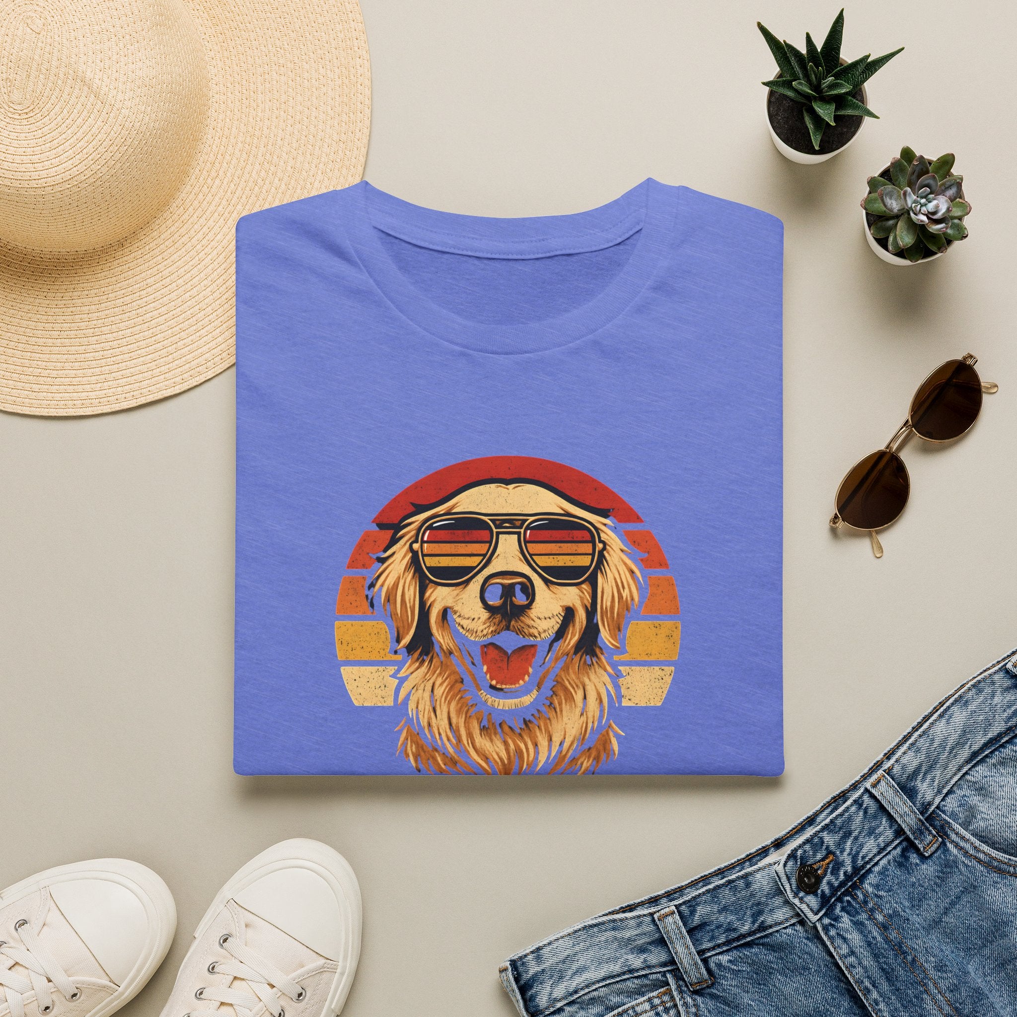 Golden Retriever Logo T-Shirt