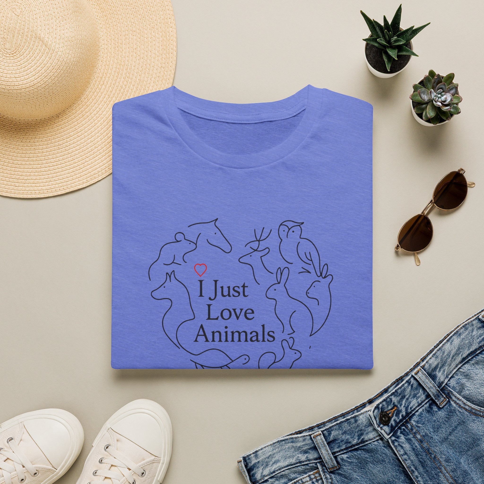 I Just Love Animals T-Shirt