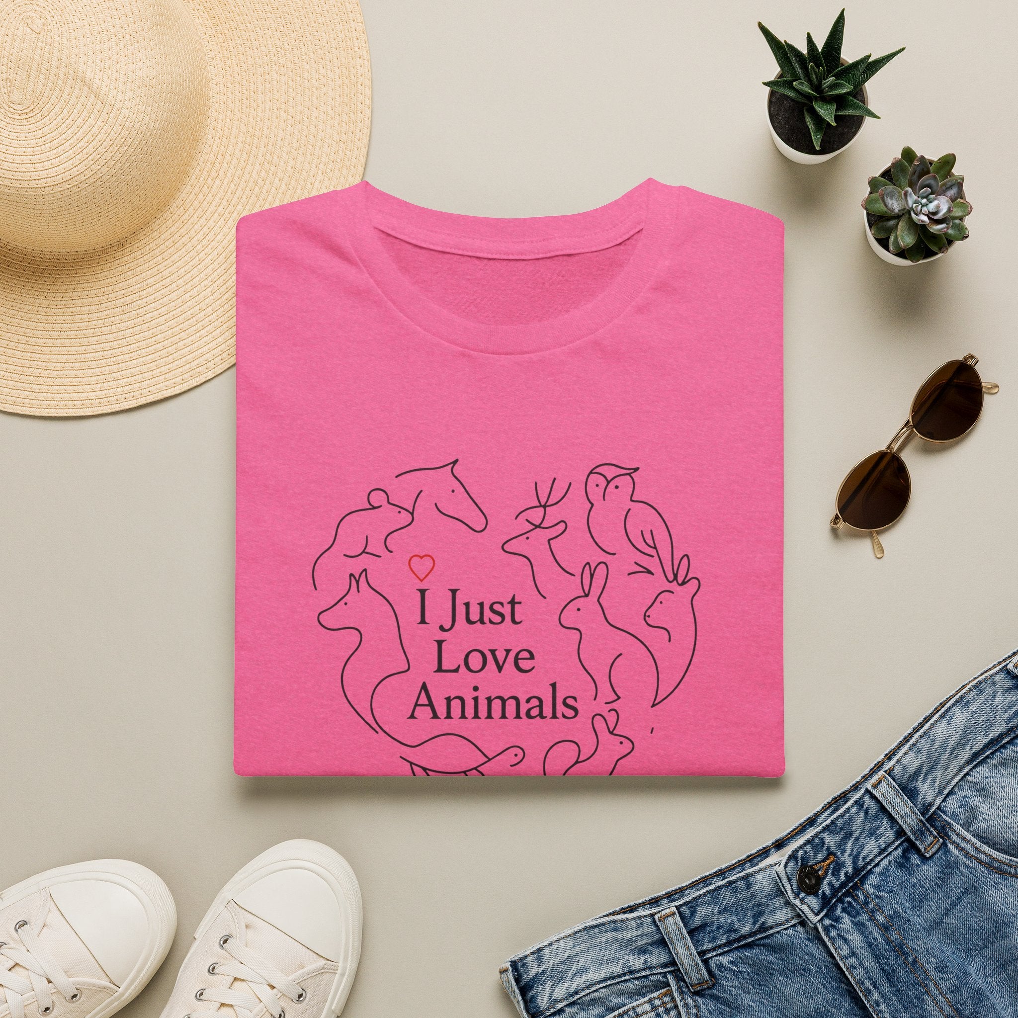 I Just Love Animals T-Shirt
