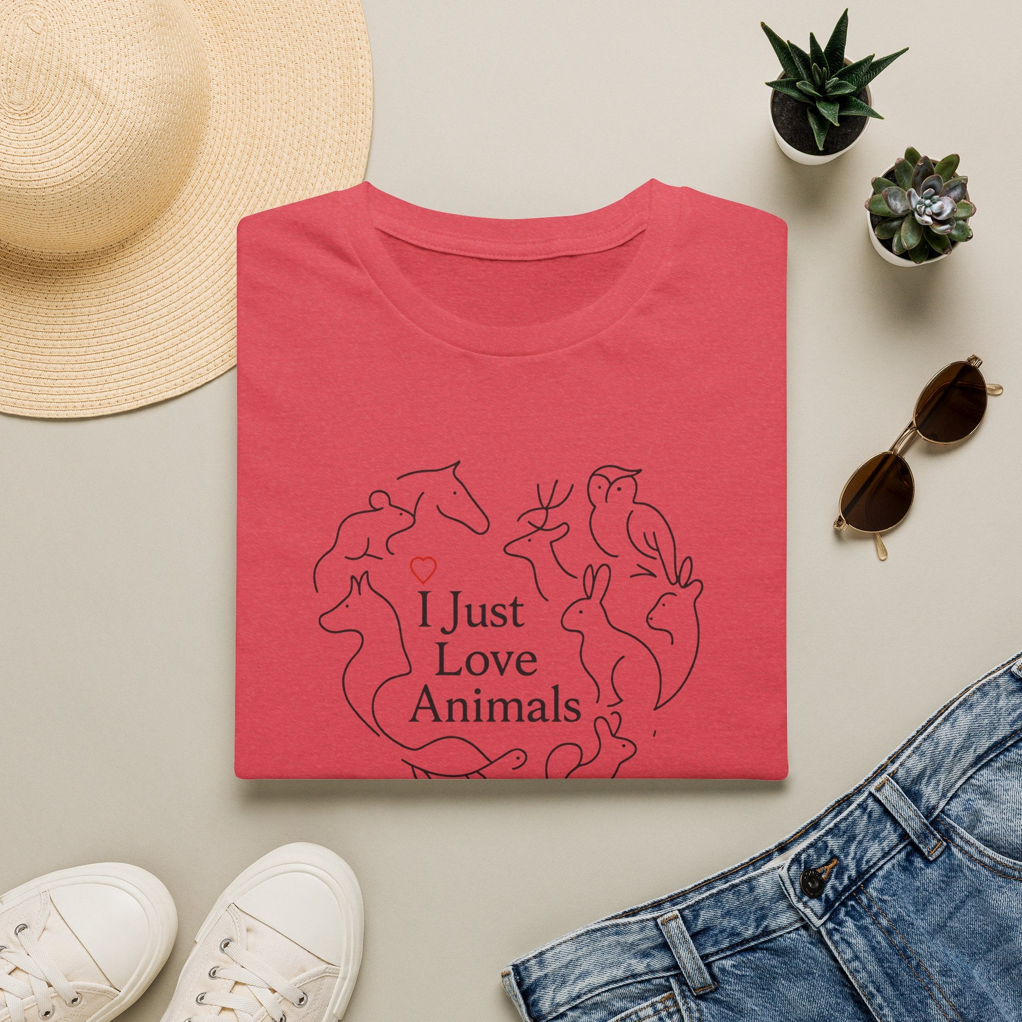 I Just Love Animals T-Shirt
