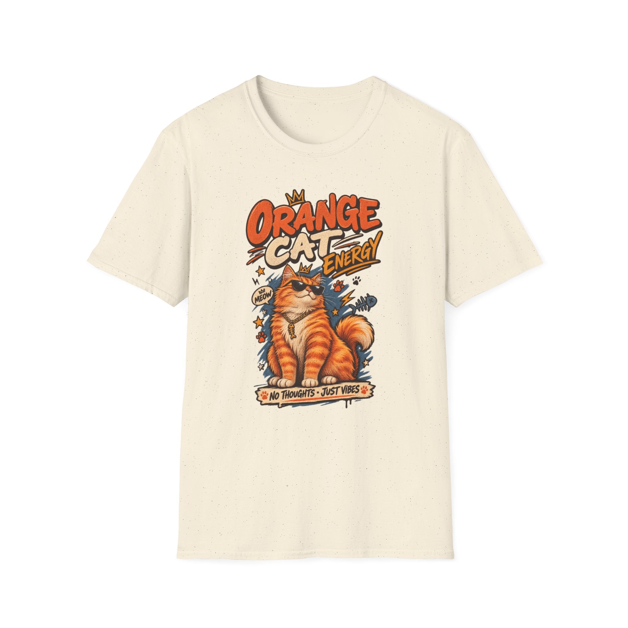 ORANGE CAT ENERGY T-SHIRT