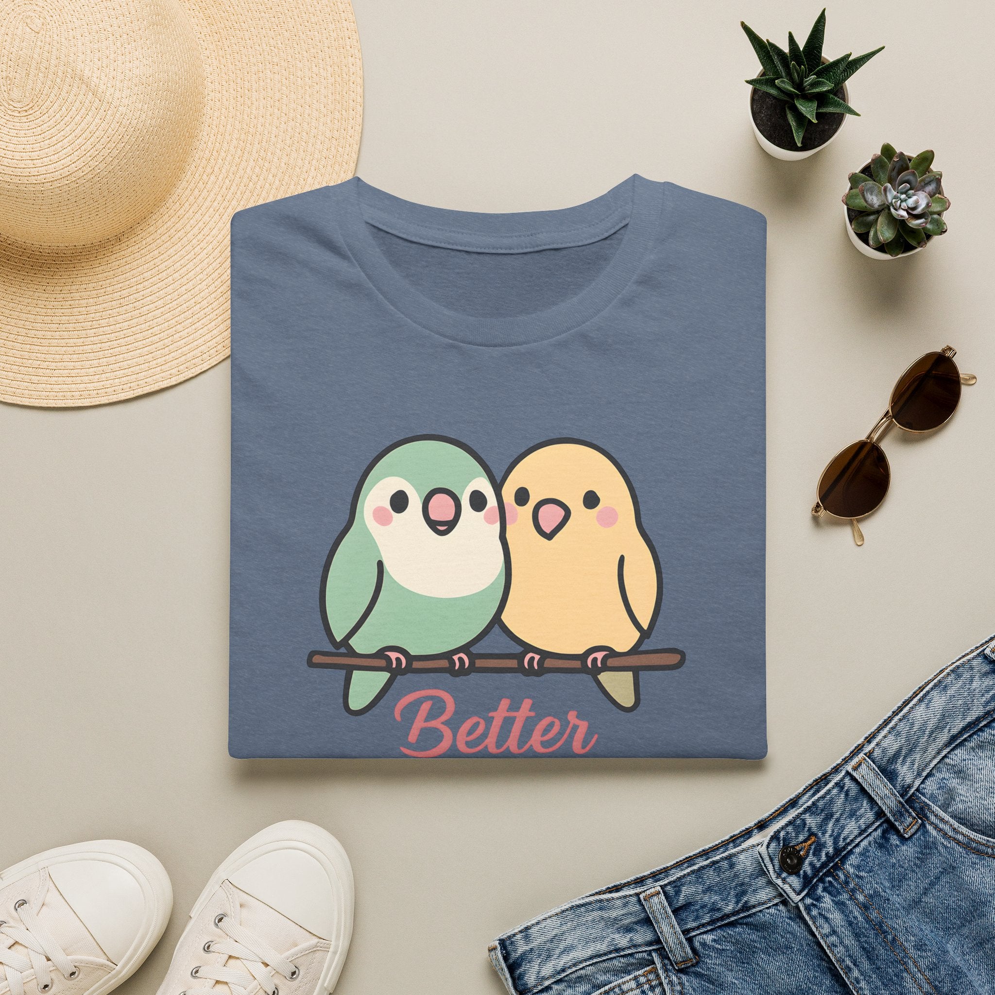 Two Birds Together T-Shirt