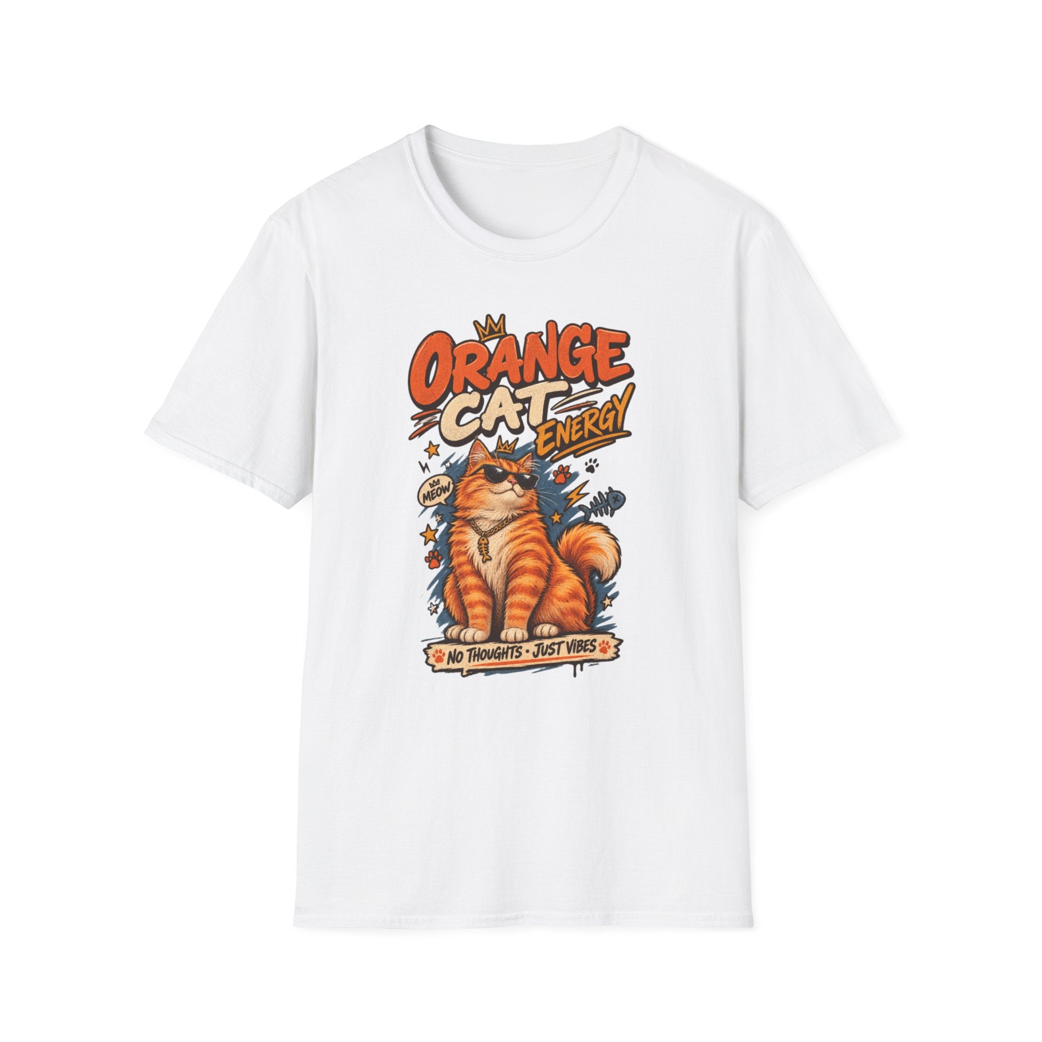 ORANGE CAT ENERGY T-SHIRT