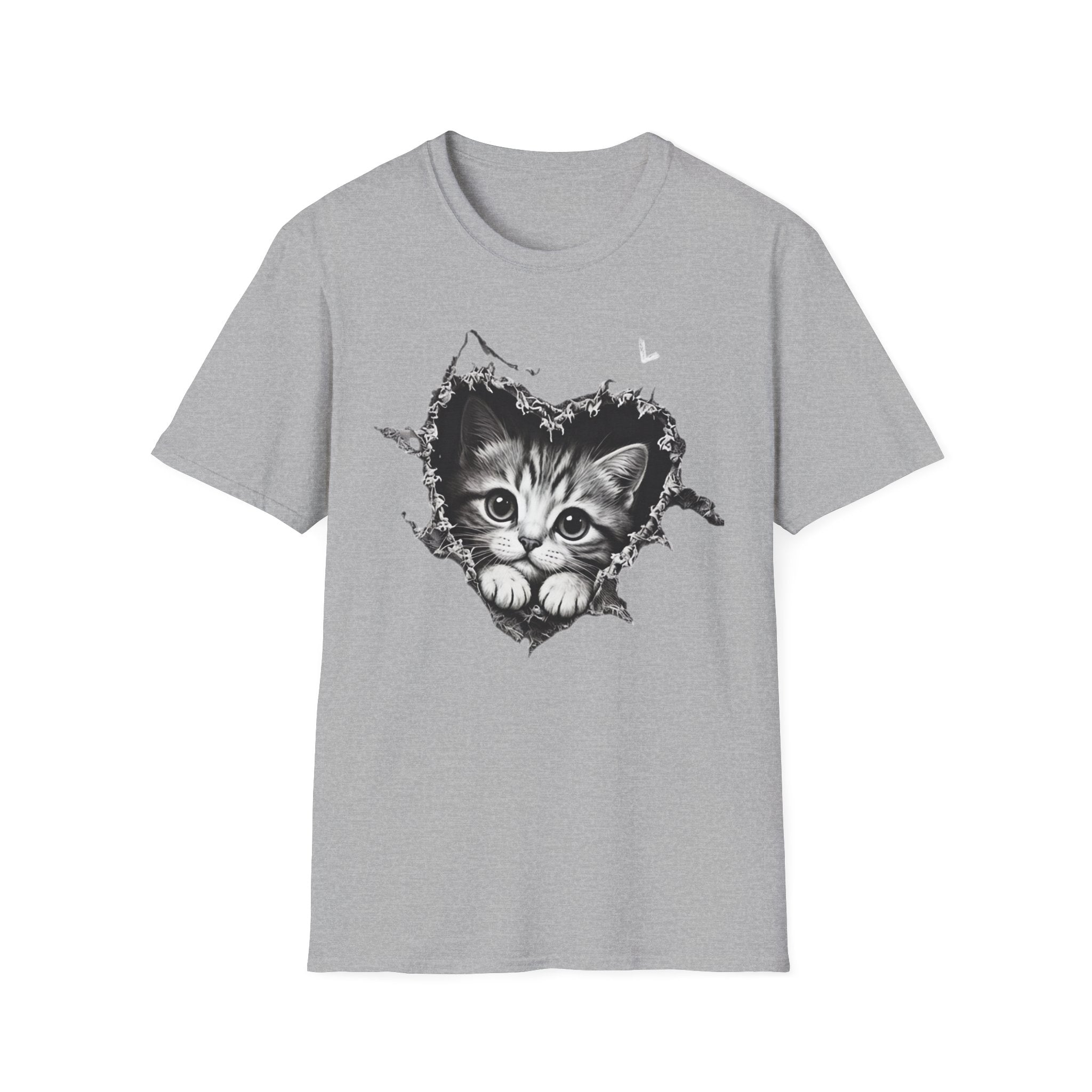 Peekaboo Kitten Tee
