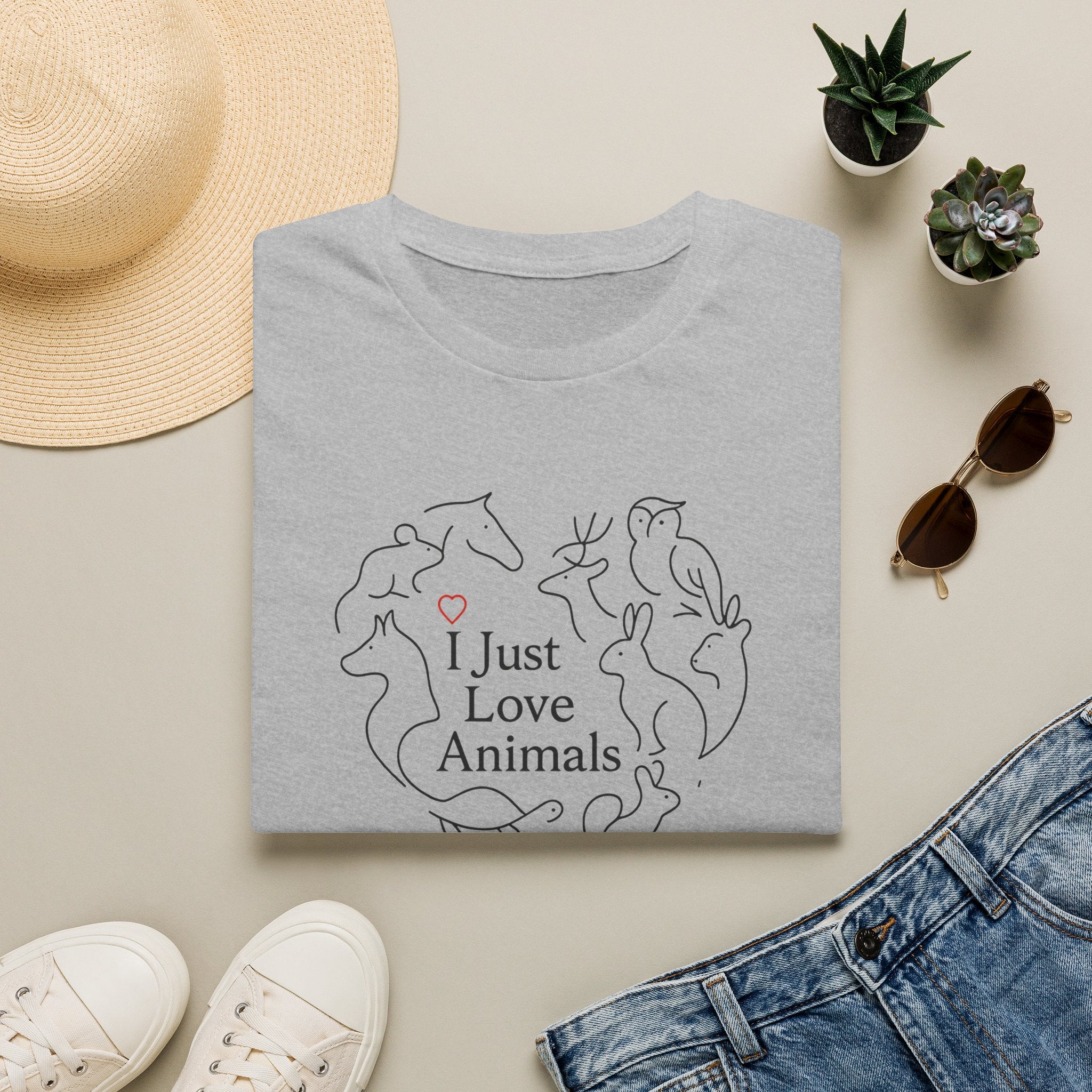 I Just Love Animals T-Shirt