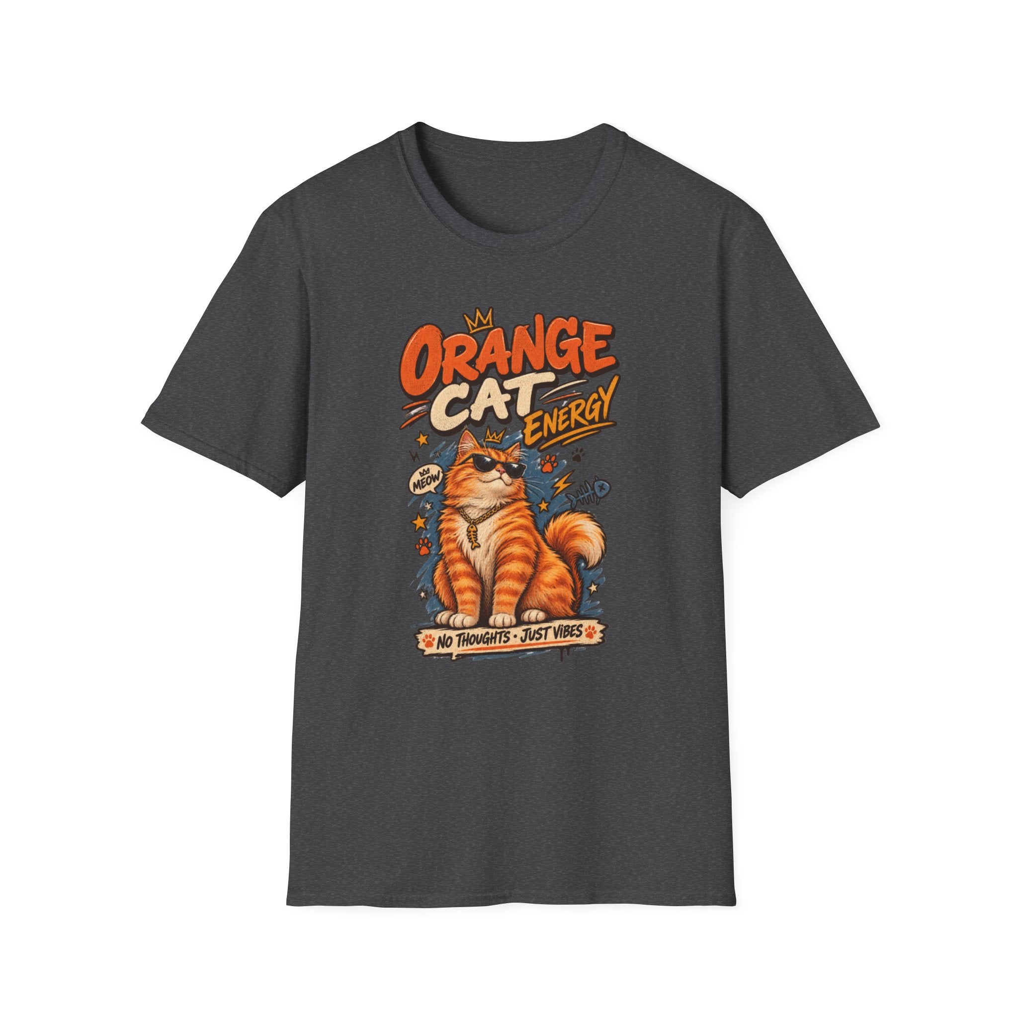 ORANGE CAT ENERGY T-SHIRT