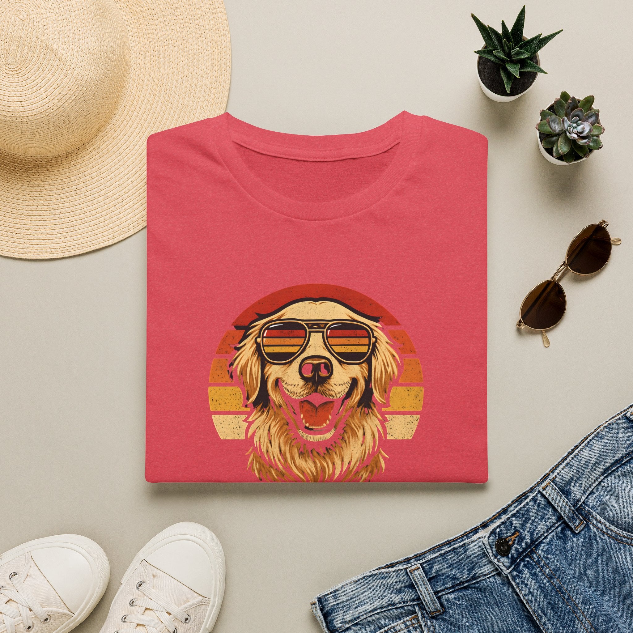 Golden Retriever Logo T-Shirt