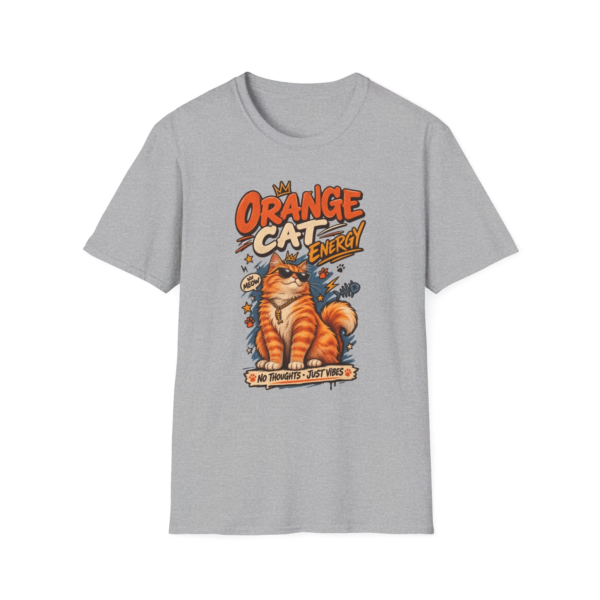 ORANGE CAT ENERGY T-SHIRT