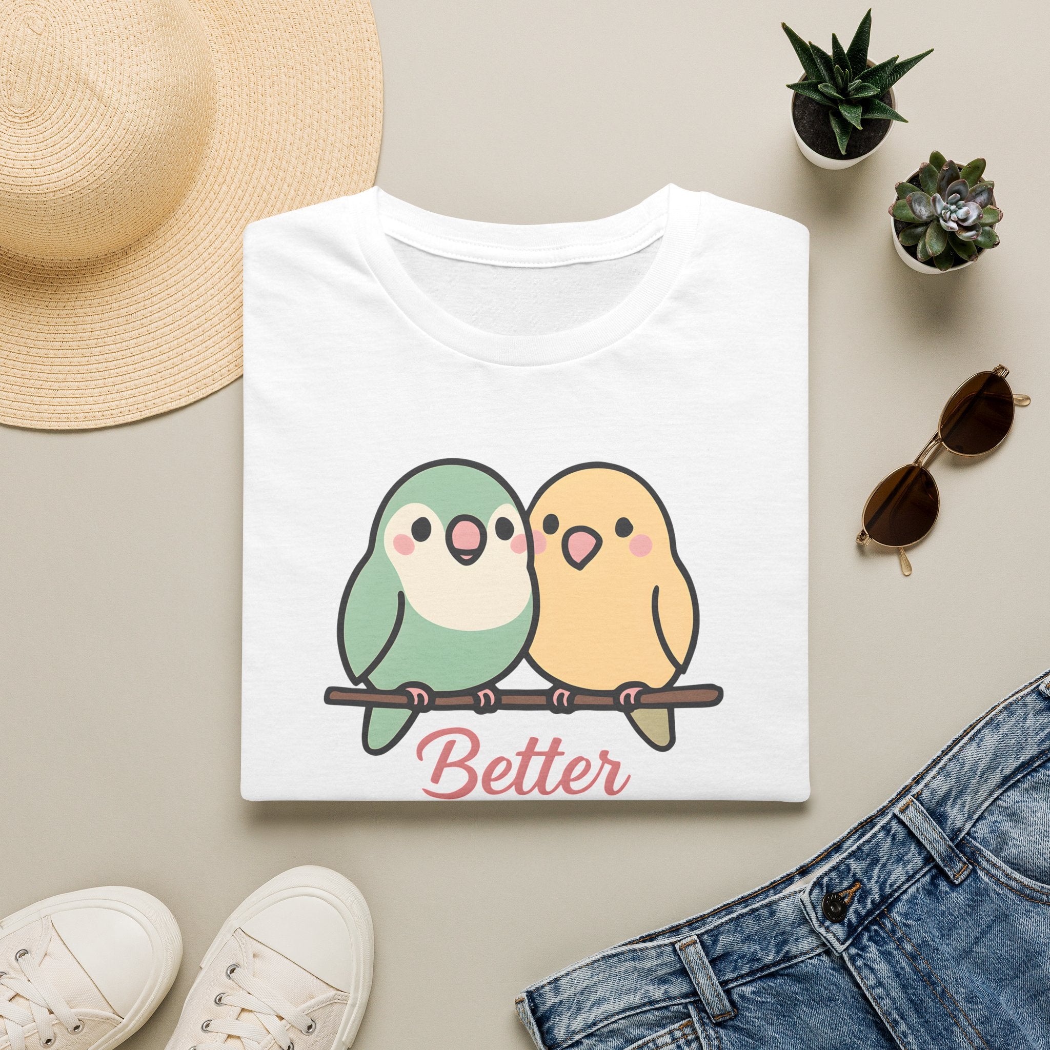 Two Birds Together T-Shirt