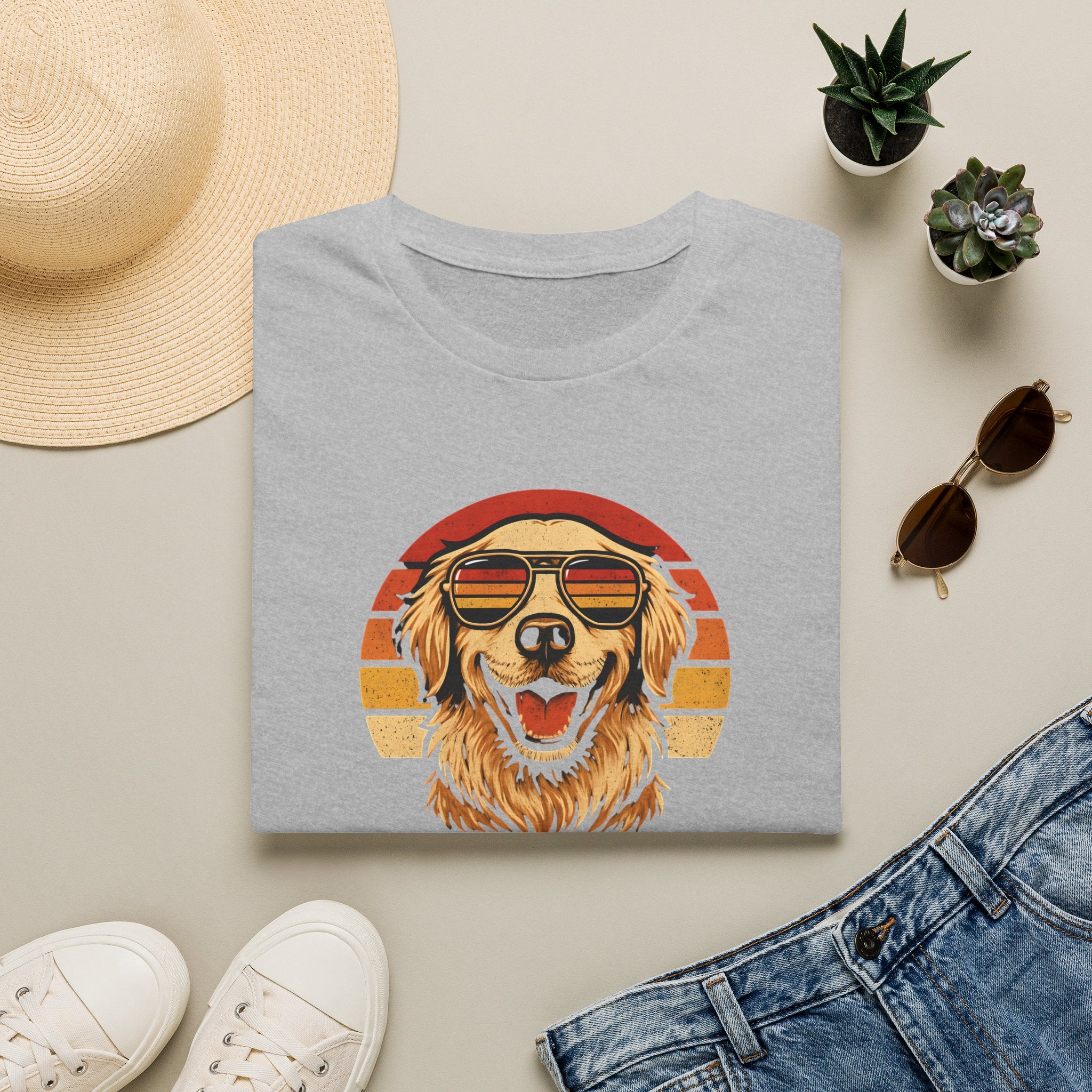 Golden Retriever Logo T-Shirt